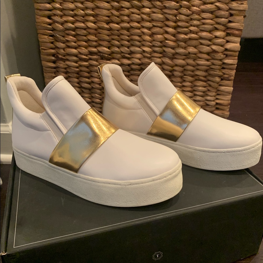 White Platform Sneaker
